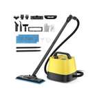 Myjka parowa do domu G3 2 w 1, mop parowy i urządzenie ręczne, 146°C, 4,5 bar, zbiornik 1,5 l, 23 akcesoria, płynna regulacja pary, ochrona przed przegrzaniem, do podłóg, auta, mebli i fug